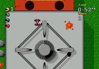 Micro Machines: Turbo Tournament 96 Genesis screenshot