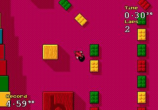 Micro Machines: Turbo Tournament 96 Genesis screenshot