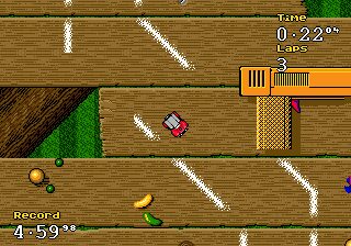 Micro Machines: Turbo Tournament 96 Genesis screenshot
