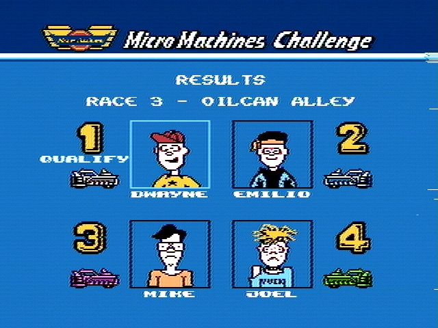 Micro Machines - NES