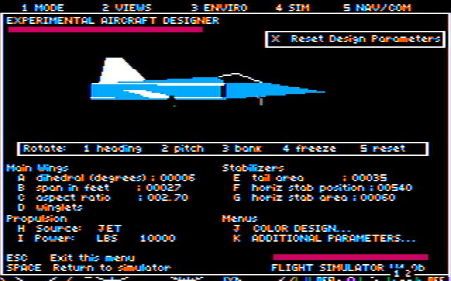 Flight Simulator 4 - DOS