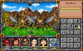 Might and Magic: Clouds of Xeen DOS screenshot