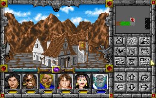 Might and Magic: Clouds of Xeen DOS screenshot