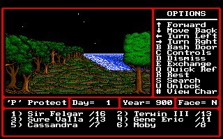 Might and Magic II: Gates to Another World Amiga screenshot