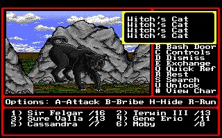Might and Magic II: Gates to Another World Amiga screenshot