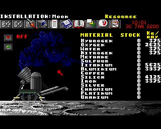 Millennium: Return to Earth Amiga screenshot