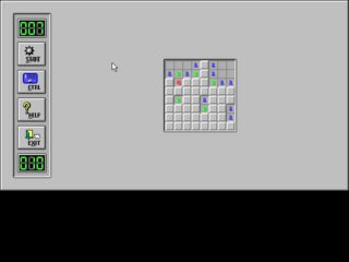 MineSweeper DOS screenshot