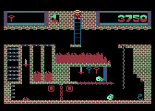 Montezuma's Revenge Atari 8-bit screenshot