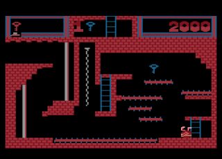 Montezuma's Revenge Atari 8-bit screenshot