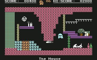 Monty on the Run Commodore 64 screenshot