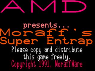 Moraff's Entrap DOS screenshot