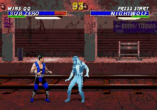 Mortal Kombat 3 Genesis screenshot
