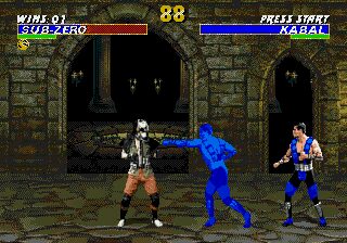 Mortal Kombat 3 Genesis screenshot