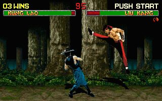 Mortal Kombat II DOS screenshot