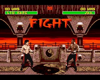 Mortal Kombat II Amiga screenshot