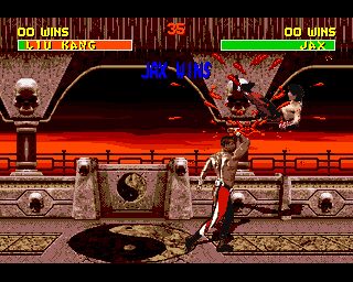 Mortal Kombat II Amiga screenshot