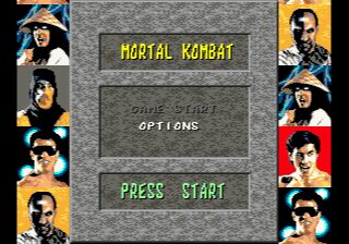 Mortal Kombat Genesis screenshot