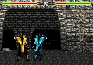 Mortal Kombat Genesis screenshot