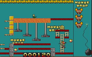 Mouse Trap Amiga screenshot