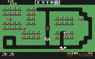 Mr. Do! Commodore 64 screenshot