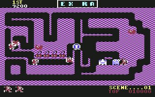 Mr. Do! Commodore 64 screenshot