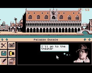 Murders in Venice Amiga screenshot