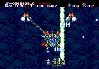 MUSHA Genesis screenshot