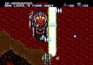 MUSHA Genesis screenshot