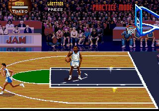 NBA Jam Tournament Edition Genesis screenshot