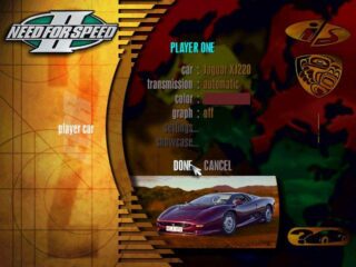 Need for Speed II: Special Edition Windows screenshot