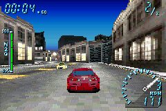 Need for Speed: Underground Game Boy Advance screenshot