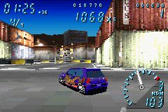 Need for Speed: Underground Game Boy Advance screenshot
