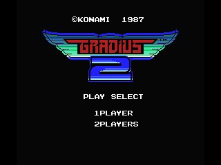 Nemesis 2 MSX screenshot