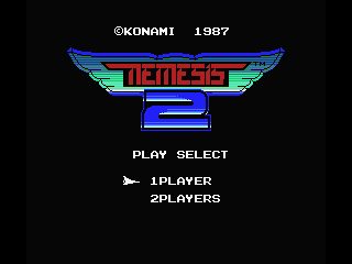 Nemesis 2 MSX screenshot