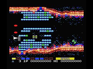 Nemesis 2 MSX screenshot