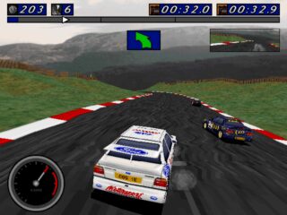 Network Q RAC Rally Championship DOS screenshot