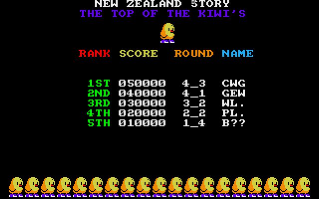 The New Zealand Story - Amiga