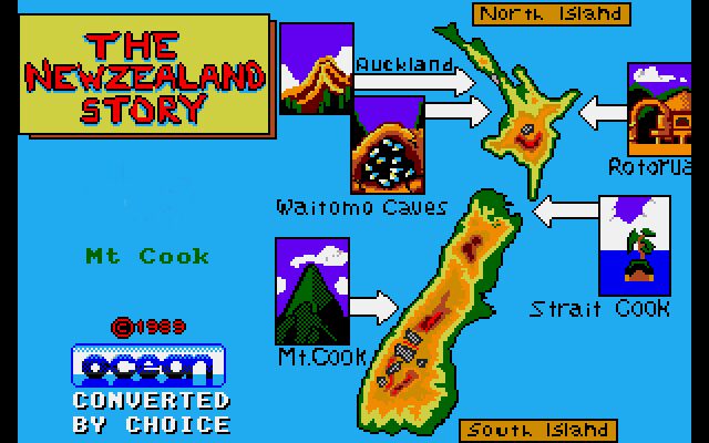 The New Zealand Story - Amiga