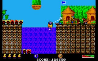 The New Zealand Story Amiga screenshot