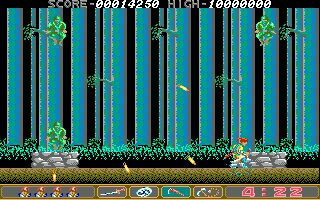 Ninja Spirit Amiga screenshot