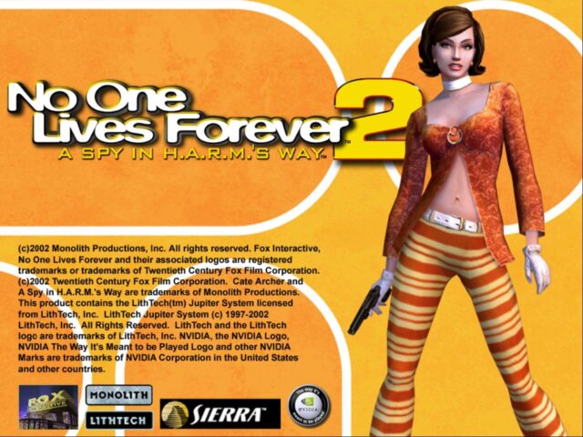 No One Lives Forever 2: A Spy in H.A.R.M.s Way - Windows version