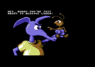 Nobby the Aardvark Commodore 64 screenshot