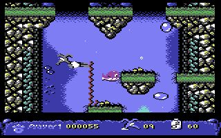 Nobby the Aardvark Commodore 64 screenshot