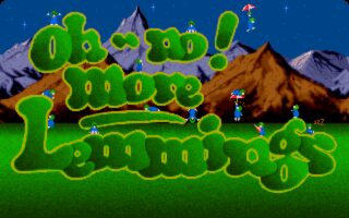 Oh No! More Lemmings Amiga screenshot