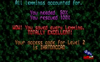 Oh No! More Lemmings Amiga screenshot