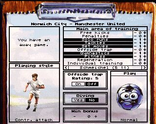 On the Ball Amiga screenshot