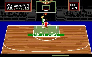 One-on-One Amiga screenshot
