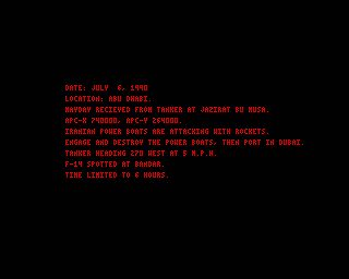Operation Spruance Amiga screenshot