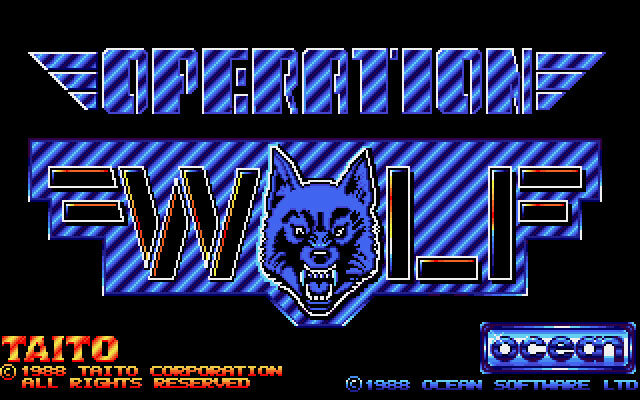 Operation Wolf - Amiga