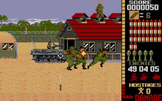 Operation Wolf Amiga screenshot